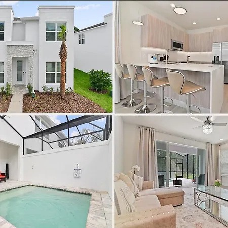 New Modern & Spacious Townhouse Near Disney - 4Br And 3Fb Orlando Exterior foto